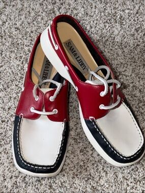 Sam & Libby Red, White & Blue Boat Mules